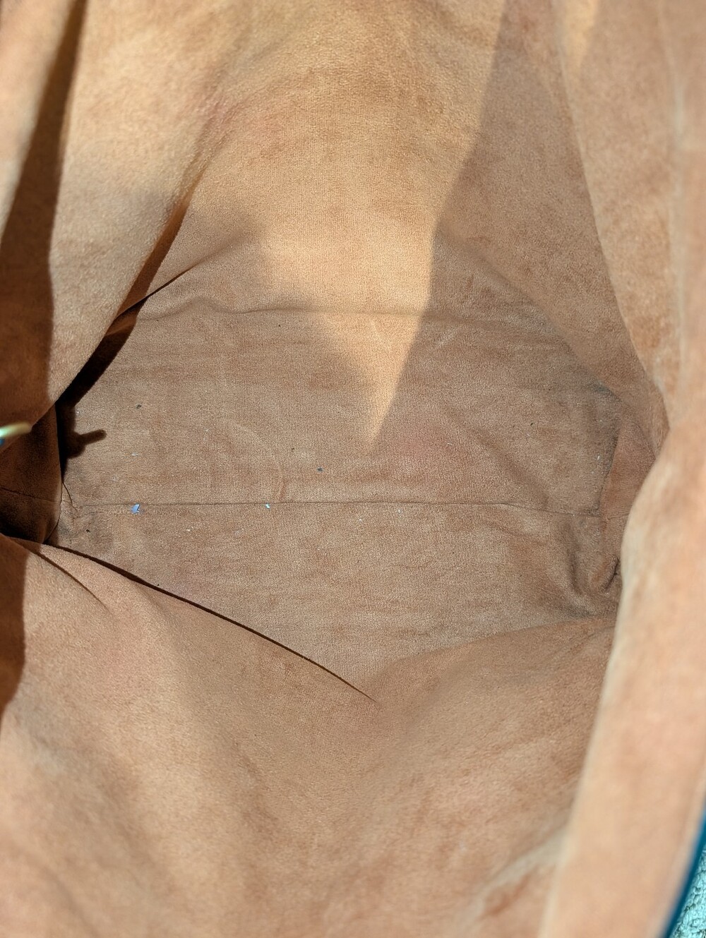Made In Italy Brown Leather Tote Bag - Picture 3 of 6